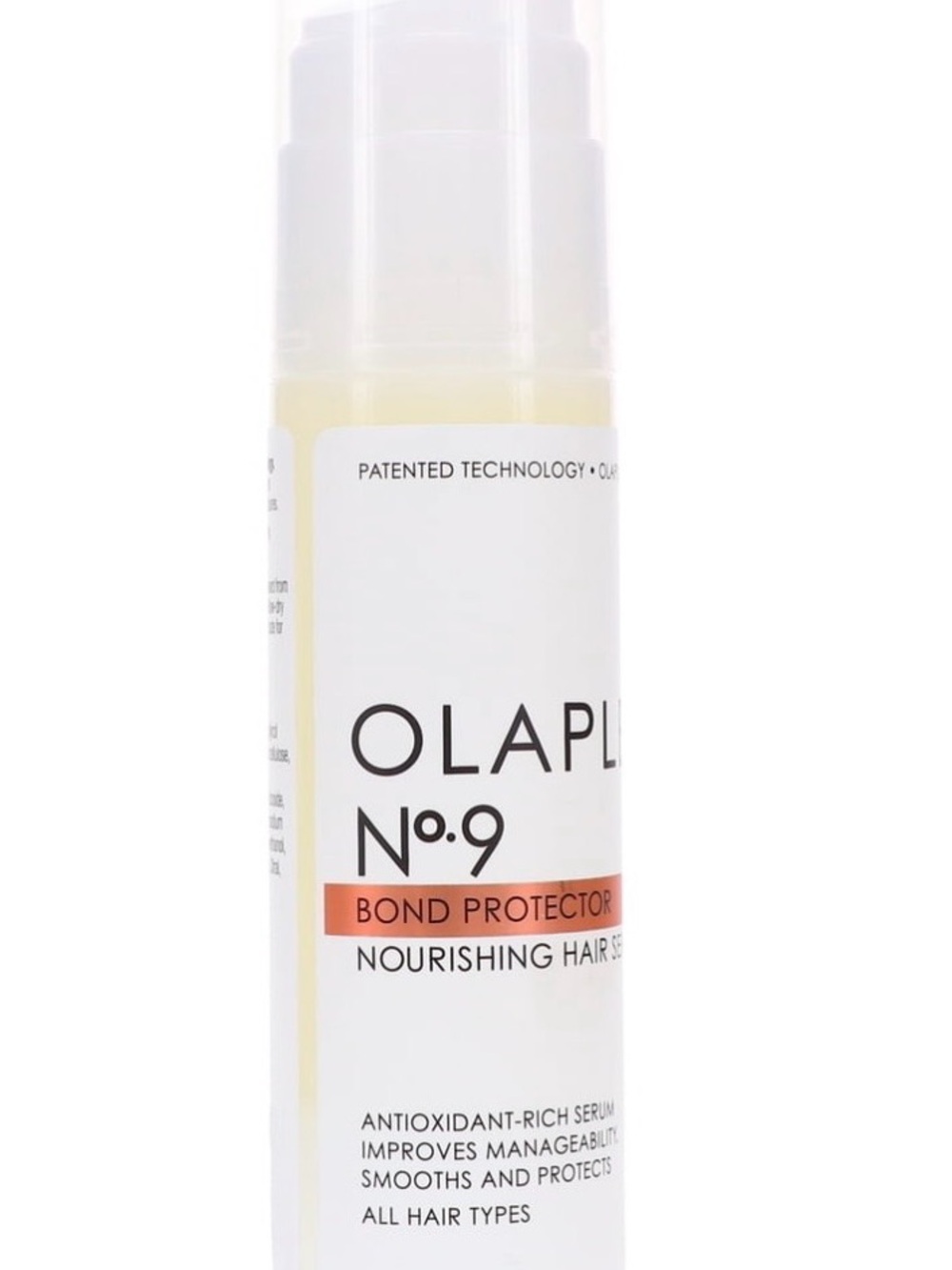 OLAPLEX No.9 Bond Protector Nourishing Serum - White, Cream, Coral Accent